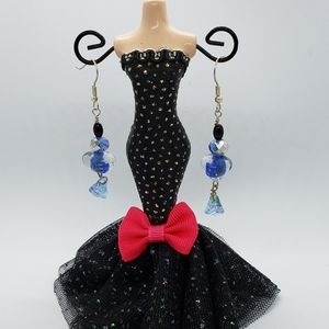 Blue Crystal Earrings